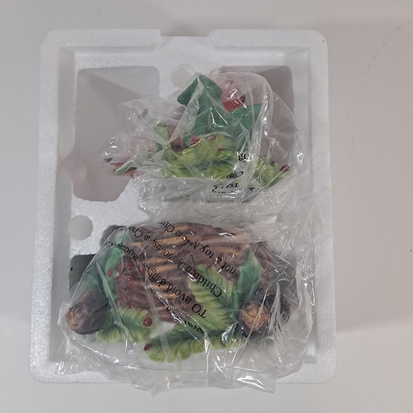 SOLD PartyLite Cardinal Porcelain Candle Holder Hand Painted NOB USA W/Box - Picture 12 of 12